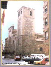 Iglesia de Santiago en la calle Mesones